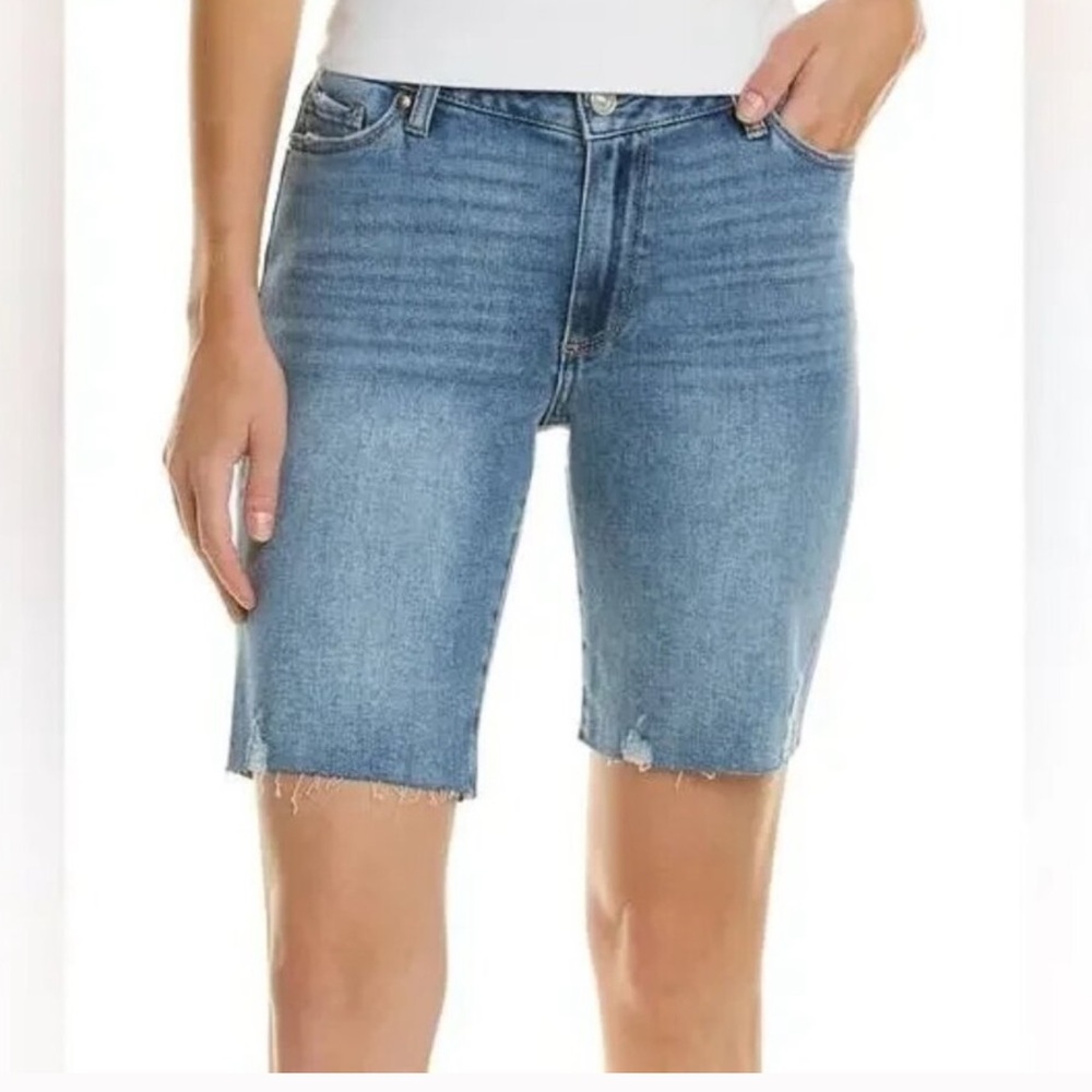 Paige Jax Knee Denim Short Sz 31 No signs of wear